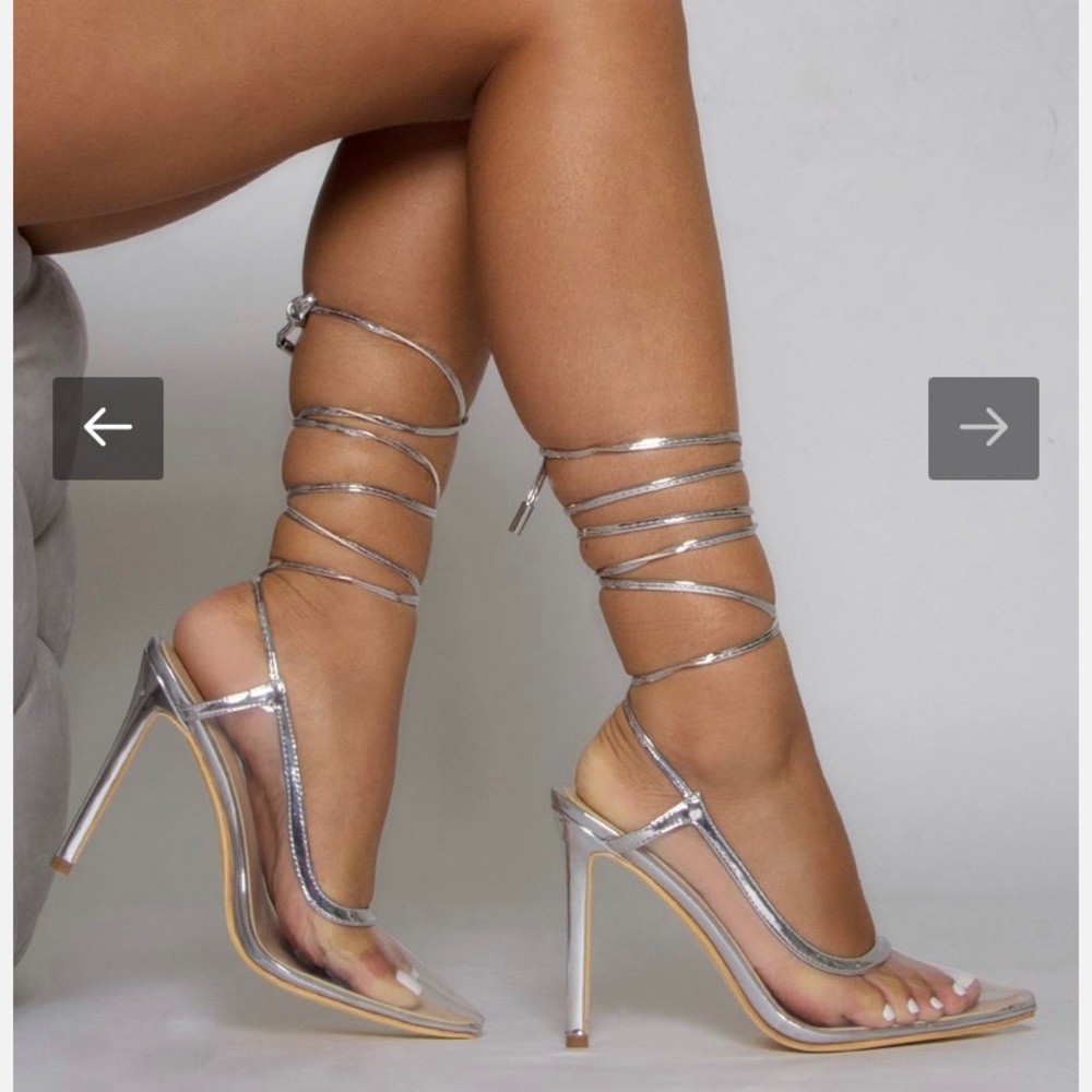 Simmi Perspex heels